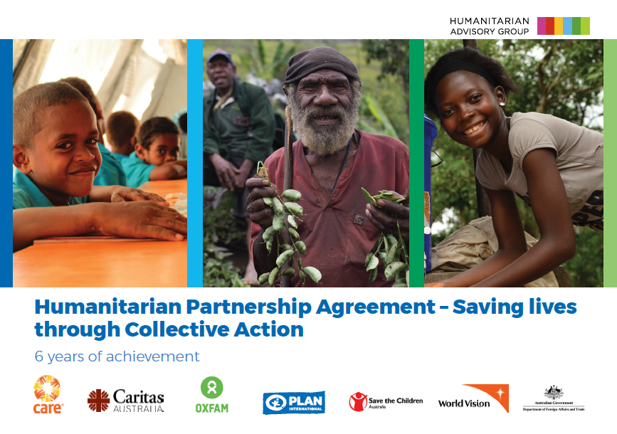 Humanitarian Partnership Agreement – Saving lives through Collective Action