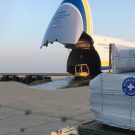 Aid being delivered by aircraft
